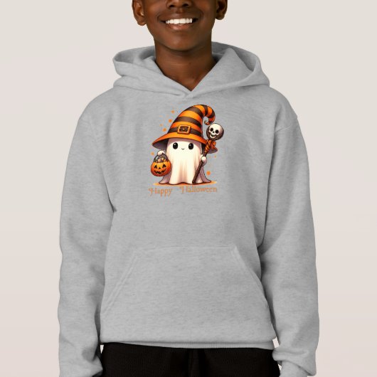 Cute Ghost-Halloween Kostuums D2 (Voorkant)