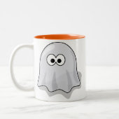 Cute Ghost Halloween Mok (Links)