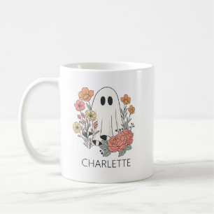 Cute Ghost Halloween Mok, Halloween Herfst Koffiem Koffiemok
