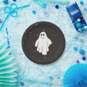 Cute Ghost Halloween Paper-Borden Papieren Bordje (Feest)