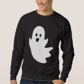 Cute Ghost Halloween Pocket Boo Trui (Voorkant)