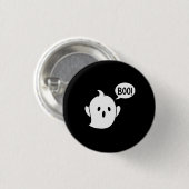 Cute Ghost Halloween Ronde Button 3,2 Cm (Voorkant /achterkant)