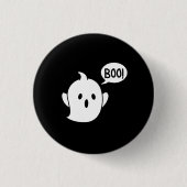 Cute Ghost Halloween Ronde Button 3,2 Cm (Voorkant)