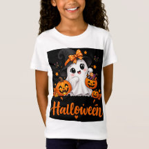 Cute Ghost Halloween Shirt – Gelukkig Halloween Po