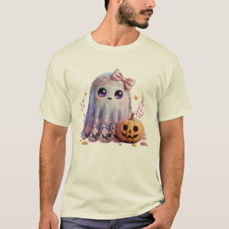 Cute Ghost Halloween Shirt – Kawaii Pastel Tshirt