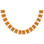 Cute Ghost Halloween Slinger Vlag Vlaggetjes (Alle)