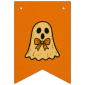 Cute Ghost Halloween Slinger Vlag Vlaggetjes (Derde vlag)
