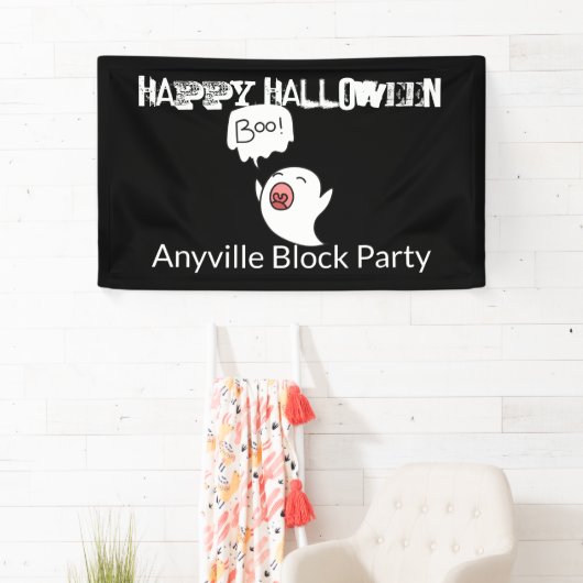 Cute Ghost Halloween Spandoek (Insitu)