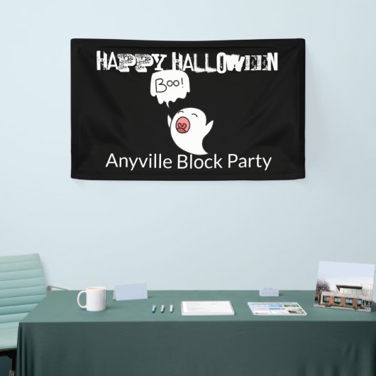 Cute Ghost Halloween Spandoek (Beurs)