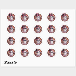 Cute Ghost Halloween Sticker