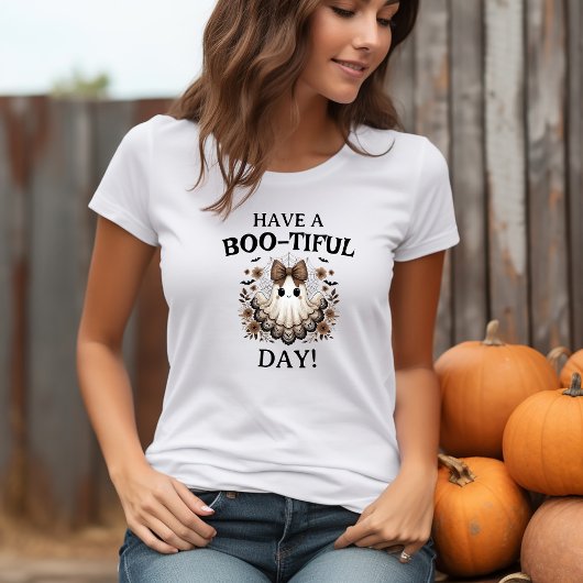 Cute Ghost Halloween T-shirt