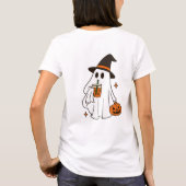 Cute Ghost Halloween T-shirt (Achterkant)
