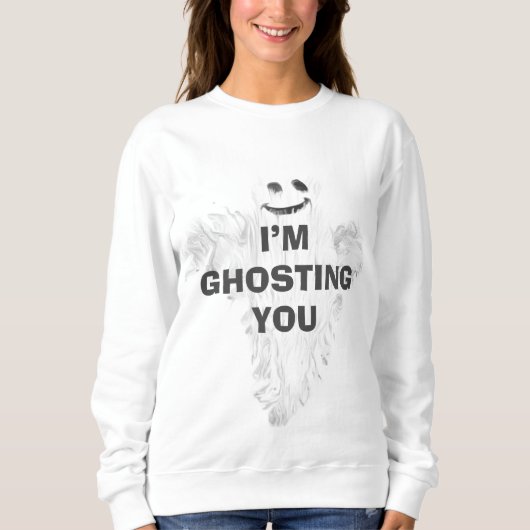 Cute Ghost Halloween T-Shirt (Voorkant)