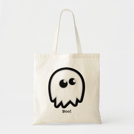 Cute Ghost Halloween Trick or treat Bags Tote Bag (Voorkant)