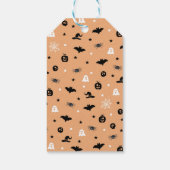 Cute Ghost Happy Halloween Birthday Party Treat Cadeaulabel (Achterkant)