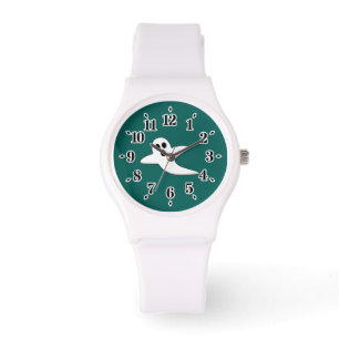 Cute Ghost Horloge