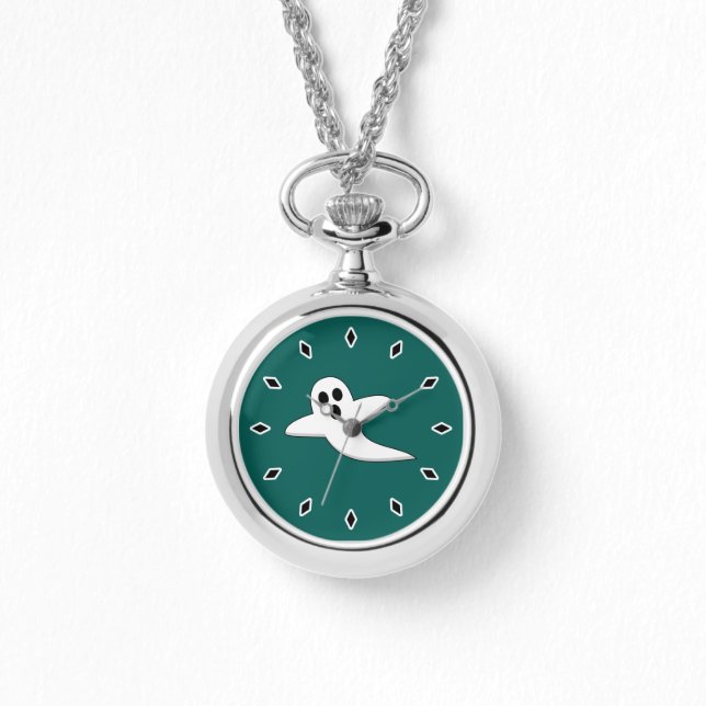 Cute Ghost Horloge (Voorkant)
