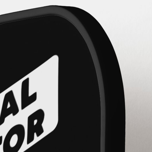 Cute Ghost Hunter Personalized Birthday Gag Pickleball Paddle (Links Detail)