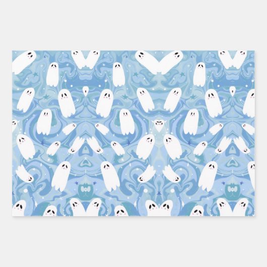 CUTE GHOST INPAKPAPIER VEL (Voorkant 2)