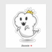 Cute Ghost King Sticker  (Vel)