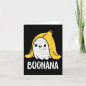 Cute Ghost Nana Halloween Kostuum Grappige Kindere Kaart (Voorkant)
