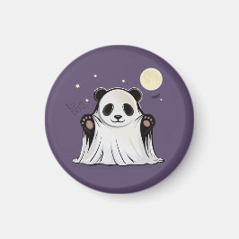 Cute Ghost Panda Under the Moon  Magneet
