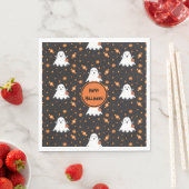 Cute Ghost Pattern Halloween Paper Napkins Servet (Insitu)