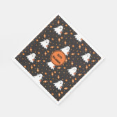 Cute Ghost Pattern Halloween Paper Napkins Servet (Hoek)