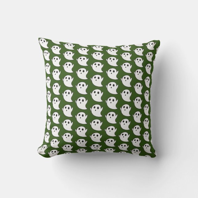 Cute Ghost Pattern Kussen (Voorkant)