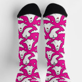 Cute Ghost Pattern Sokken (Top)