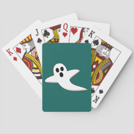 Cute Ghost Pokerkaarten