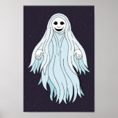 Cute Ghost Poster (Voorkant)