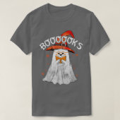 Cute Ghost Reading Booooks Top Book Teacher Hallow (Design voorkant)