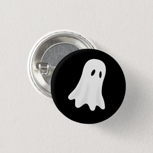 Cute Ghost Ronde Button 3,2 Cm (Voorkant /achterkant)