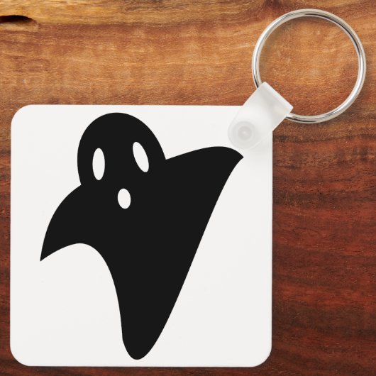 Cute ghost sleutelhanger (Achterkant)