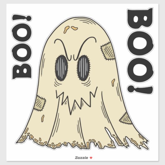 Cute Ghost Sticker (Vel)