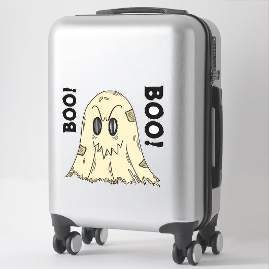Cute Ghost Sticker (Koffer)