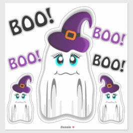 Cute Ghost Sticker