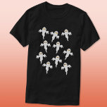 Cute Ghost T-shirt<br><div class="desc">Cute spookontwerp voor mensen die van spookachtige dingen houden. Ideaal voor Halloween. Originele kunst van Nic Squirrell.</div>