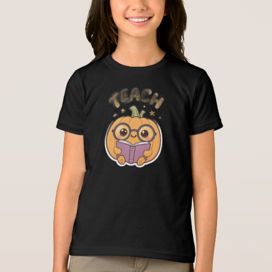 Cute Ghost T-Shirt voor Kinderen - Grappige Hallow (Voorkant)