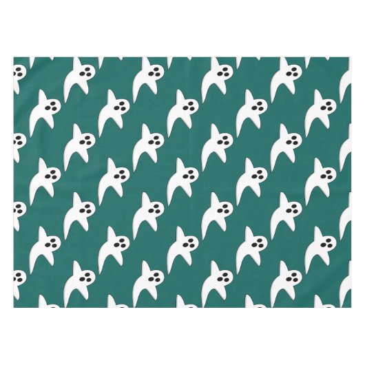 Cute Ghost Tafelkleed (Voorkant (Horizontaal))