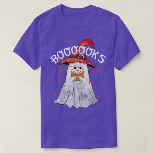 Cute Ghost Teacher Book Reading Booooks Top Hallow (Design voorkant)