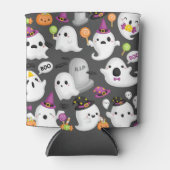 Cute Ghost, Tomb Stones, Bats and Witts Petten Blikjeskoeler (Voorkant)