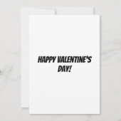 Cute Ghost Valentijnsdag Kaart (Achterkant)