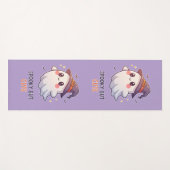 Cute Ghost Witch Halloween Spooky Cute Yogamat (Voorkant (horizontaal))