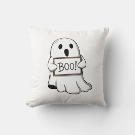 Cute Ghostly BOO Fun Kussen