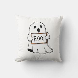 Cute Ghostly BOO Fun Kussen