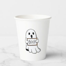 Cute Ghostly BOO Fun Papieren Bekers