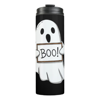 Cute Ghostly BOO Fun Thermosbeker