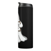 Cute Ghostly BOO Fun Thermosbeker (Geroteerd rechts)